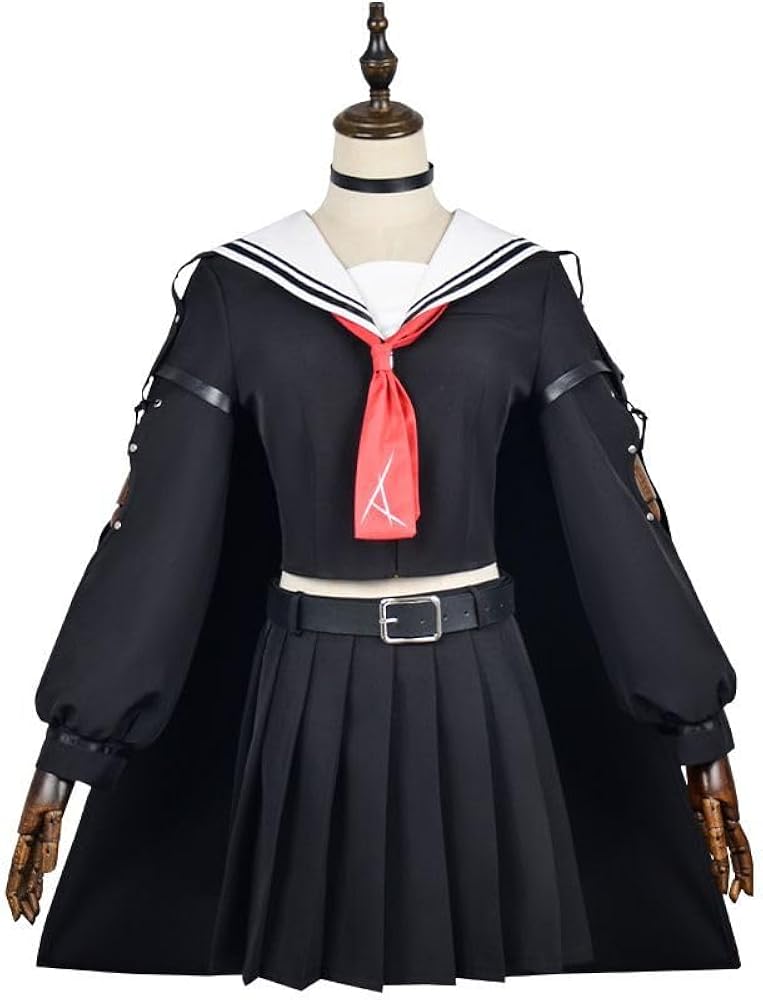 Amazon.co.jp: [りん] 鳴潮 千咲 コスプレ衣装 JK制服 ヘア